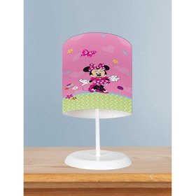 Resim Mekta Home Bebek ve Çocuk Odası Minnie Maus Desenli Abajur 