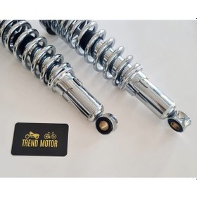 Resim Arka Amortisör Takım Nikel - Mondial Kt 125 
