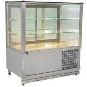 Resim HİMAKSAN Soğuk Pasta Sunum Dolabı 120 Düz 120x70x130 