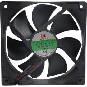 Resim Jiao Yin 92X92X25Mm Dc Fan 24V (0,45 Amp) 