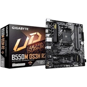 Resim Gıgabyte B550m-ds3h-r2 4733mhz Oc Ddr4 Am4 M.2 Hdmı Displayport Microatx Anakart 