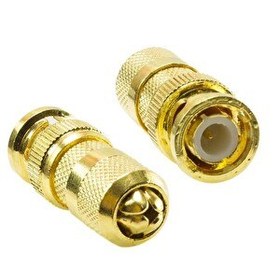 Resim Electroon BNC Altın Sarı Konnektör 100 Adet 