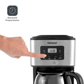 Resim Homend Coffeebreak 5006H Otomatik AyarlÄ± XL Cam Hazneli Filtre Kahve Makinesi 