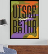 Resim Sláinte Renkli Poster 