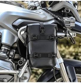 Resim Lemestar Motosiklet Çubuğu Çantası - Yüksek Kapasiteli, Su Geçirmez Ve Yansıtıcı Özellikli Sürüş Çantası Siyah Siyah 