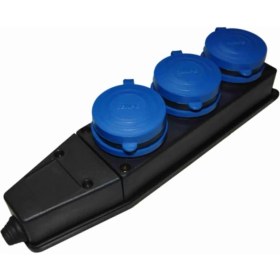 Resim 3 Lü Kauçuk Priz 