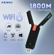Resim Fenvi WIFI 6 USB Adaptörü Dual Band AX1800 2.4G / 5 GHZ 