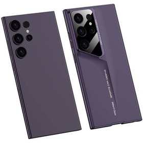 Resim Galaxy Uyumlu S23 Ultra Kılıf Ultra İnce Kamera Korumalı Sert Rubber Zore Procase Kapak-gri Gri 