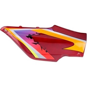 Resim Ramzey C100 Sağ Akü Kapağı Kırmızı 