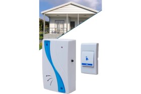 Resim Karokstore Luckarm Portatif Çalma Üniteli Kablosuz Kapı Zili 1410 