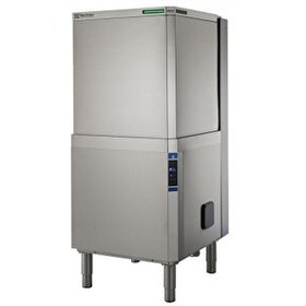 Resim Electrolux Professional Endüstriyel Giyotin Tip Bulaşık Makinesi Çift Cidarlı 80 Sepet/Saat EHTA060 