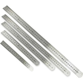 Resim Panyi 30CM Çelik Cetvel Kalın (Eş Değer Tablosu) 