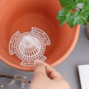 Resim 6 adet Plastik Çiçek Çantası Altı Filtre, Sağlıklı Bitki Kökleri için - Toprağın Oksijenini Koruyarak ve Artırarak, Kolay Kurulum, Güç Gerektirmez, Bahçe Gereksinimleri | Nefesli Çanta Tasarımı | Toprak Oksijenleme Fonksiyonu 