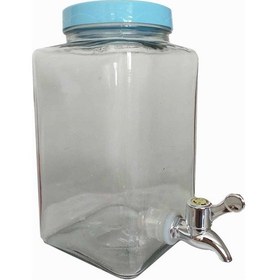 Resim Cam Sebil. Damacana. Şerbetlik 3 L. Şeffaf 