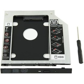 Resim Toshiba uyumlu DVD-SSD Çevirici Adaptör Kızak 9.5mm ince Versiyon 