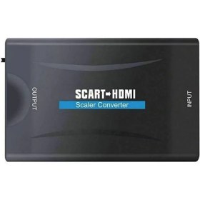 Resim Microcase Scart To HDMI Dönüştürücü Adaptör Siyah - AL2621 
