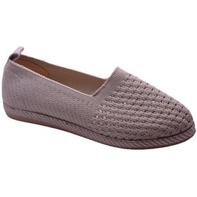 Resim Superisi 64 Ortopedi 36-40 Örgü Kadın Babet Ayakkabı Vizon 