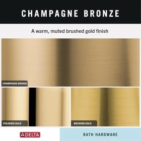 Resim Storemax Dryden Havlu Yüzüğü, Şampanya Bronz, Banyo Aksesuarları, 75146-CZ 8,9 x 15,2 x 8,9 cm 