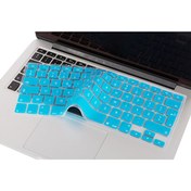 Resim Açık Mavi Laptop Macbook Air Pro Klavye Kılıfı F-türkçe Daktilotip A1466 A1502 A1398 Ile Uyumlu McStorey