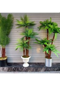 Resim Ucuzzavm Nergis Saksı 47,6X47,4 Cm 25,3 Lt Krem Saksı Ayaklı Saks 