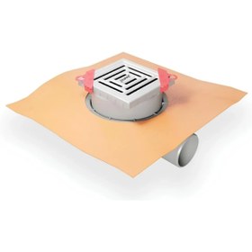 Resim Hüppe Master X Yalıtımlı Noktasal Su Gideri 10x10Mat Yandan 