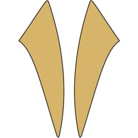 Resim Sevenkardeşler Cg Gold Çamurluk Yan Sticker 