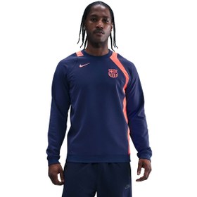 Resim FC Barcelona Üçüncü Total 90 Crew Erkek Mavi Futbol T-Shirt HQ9778-410 