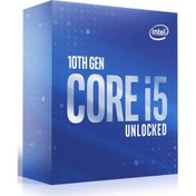 Resim INTEL COMETLAKE CORE I5 10600K 4.1GHz 1200P 12MB BOX (FANSIZ) (125W) UHD630 