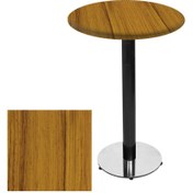 Resim Dockers Bistro Masa (Karanfil Werzalit Yuvarlak Q 60cm) - Real Teak 