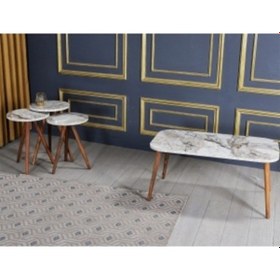 Resim Zigon Sehpa Ve Orta Sehpa Kr Torna Efes Set Diğer 