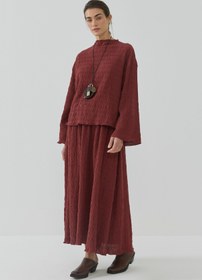 Resim Bürümcük Kloş Etek Bordo - Bordo / 36 