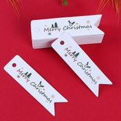 Resim 200/100/50 Adet Etkileyici Noel Hediye Etiketleri, Merry Christmas Mektubu, Tatil Dekoru, Özel, Noel Partisi, Sahne Dekoru, Her Alıcı, İngilizce Metin, Ev & Mutfak Dekoru, Güç Gerekmez, Tüy Yok 