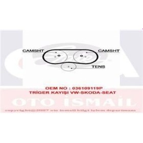 Resim GATES 5516XS TRIGER EKSANTRIK KAYISI POLO 00- 1.4 16V 058x170 58D 