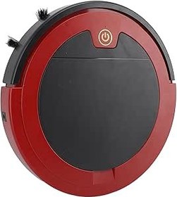 Resim Süpürme Robotik Vakum, Süpürme Robot Otomatik Kaçınma Çok Fonksiyonlu USB Ev Için Etkili Şarj Edilebilir (kırmızı) 