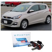 Resim Chevrolet Spark Led Xenon Uzun + Kısa Far Ampulü H4 Ultimate Yeni Seri Beyaz 