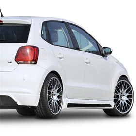 Resim Volkswagen Polo 6r (2010-2017) Uyumlu Yan Marşpiyel Seti (plastik) 