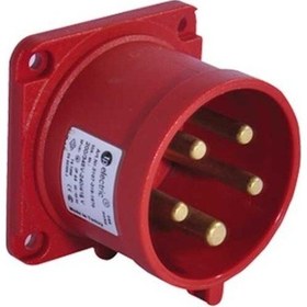 Resim Tp Elektrik 3107 319 1670 5 x 32a Ip44 Makine Fişi Düz 70 x 70 