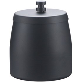 Resim Kapaklı Paslanmaz Çelik Küllük, Kaymaz Tabanlı, Dış Ve İç Mekan Kullanımına Uygun, Rüzgar Geçirmez Dış Mekan Küllüğü, Siyah, Siyah, Siyah, Ss Siyah 