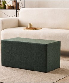 Resim Favora Demre Puf - Yeşil Yeşil 