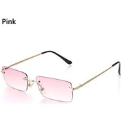 Resim Gootrades Lüks Retro Dikdörtgen Kadın Güneş Gözlüğü Uv400 Yaz Tonlarımavi51gri Gri 