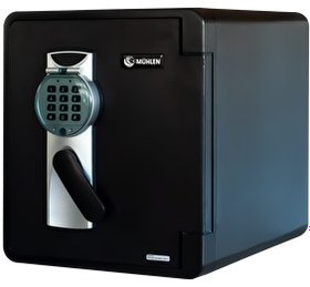 Resim Mühlen Fire Safe YG 2087 Yangına ve Suya Dayanıklı Siyah Para ve Değerli Eşya Kasası 