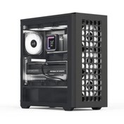 Resim Aerocool D502a 4x12cm A-rgb Fanlı, Şık Mesh Ön Panel, Tempered Cam Yan Panel, Usb Type-c, Atx 