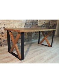 Resim Ntconcept Ntconcept Masif Ağaç Ofis Ve Çalışma Masası (395989146) 