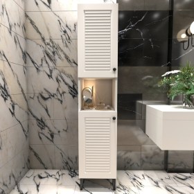 Resim Yıldız Elegance Banyo Boy Dolabı Luxe 