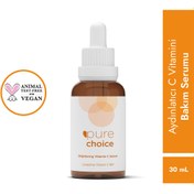 Resim Pure choice aydınlatıcı c vitamini serumu 30 ml (liposomal vitamin c%10 + niacinamide %10) 