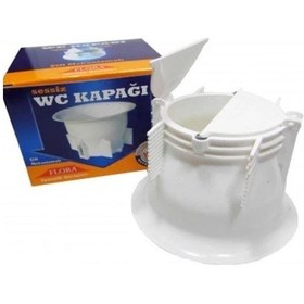 Resim Flora Sessiz Wc Kapağı Çift Kapaklı 