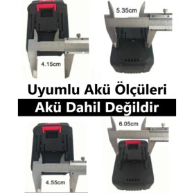 Resim Assur Kömürsüz Şarjlı 125MM (Bataryasızdır) Devir Ayarlı Avuç Taşlama Solo Gövde Çantalı 