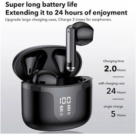 Resim Siyah For Honor Magic7 Pro V3 Vs3 200 Pro X60i X50 Kablosuz Bluetooth V5.3 Kulaklık İle 35h Oynatma Tws Su Geçirmez Kulaklık 