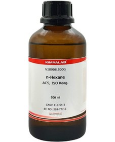 Resim Kimyalab N-Hexane Extra Pure Cam Şişe 500 ML 