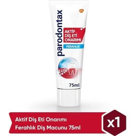 Resim Parodontax Aktif Diş Eti Onarımı Ferahlık Diş Macunu 75 ML 